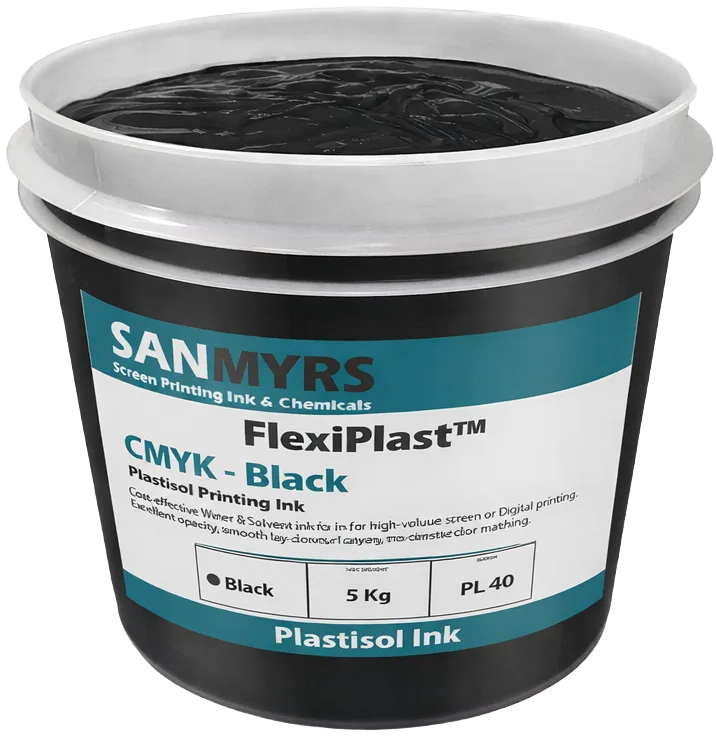 Plastisol CMYK Black